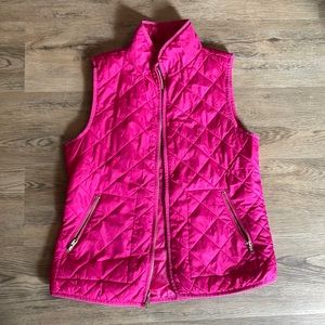 Hot pink vest